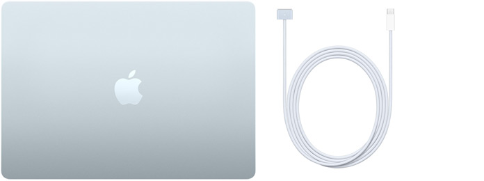 15-inch MacBook Air and USB-C to MagSafe 3 Cable 