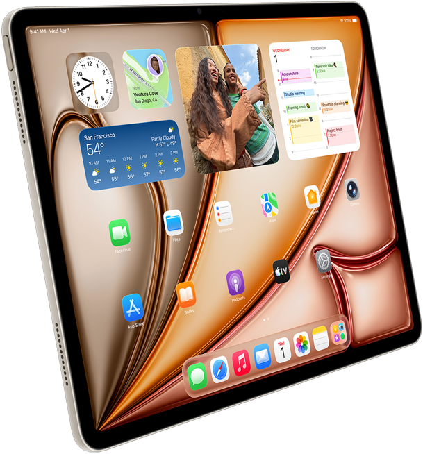 iPad Air luz das estrelas