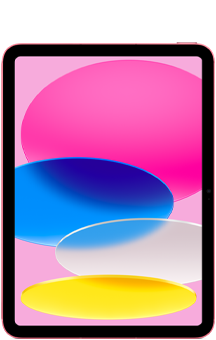 Tampilan depan iPad.