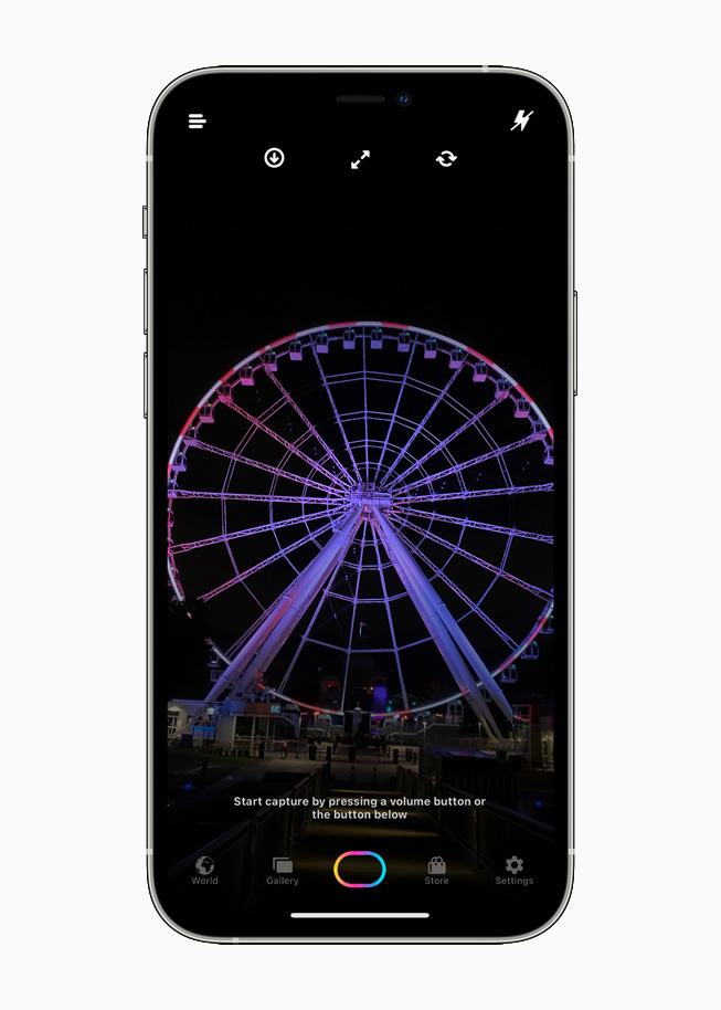 FILM3D displayed on iPhone 12 Pro.