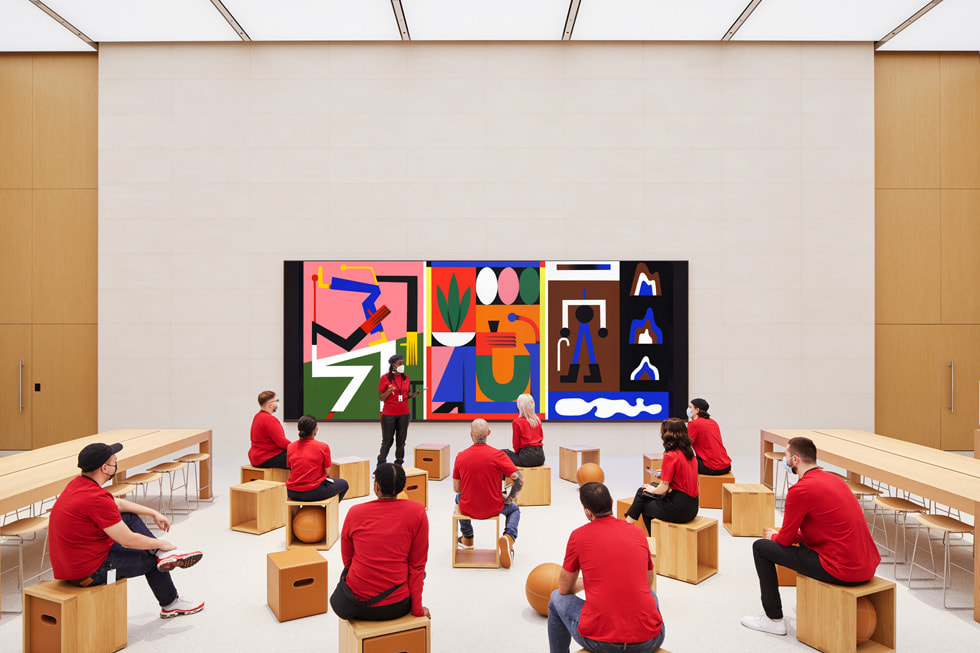 Das Forum in Apple Rosenthaler Straße.