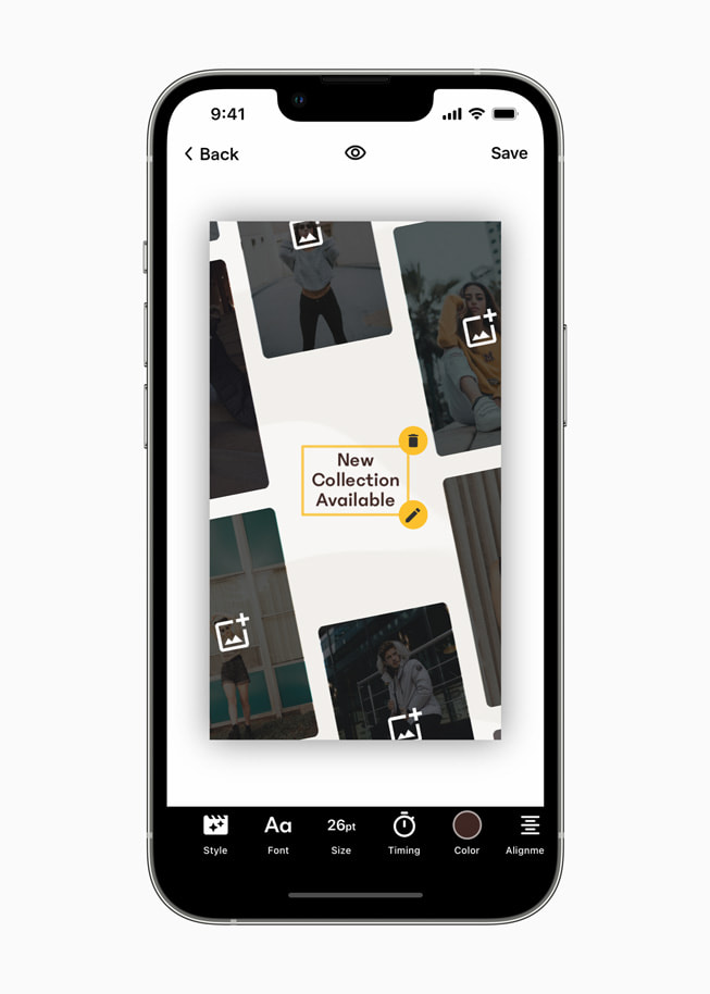 Comment modifier des images dans l’app Mojo.
