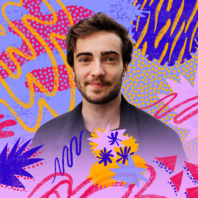 Une illustration montre l’acteur et activiste Sohan Pague.