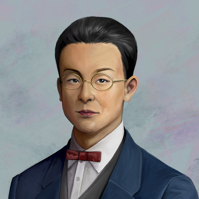 Apple Music Classical에 담긴 작곡가 홍난파의 초상화.