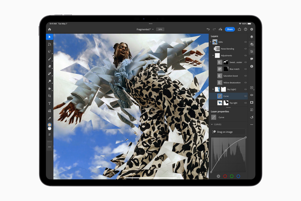 Reference Mode on iPad Pro.