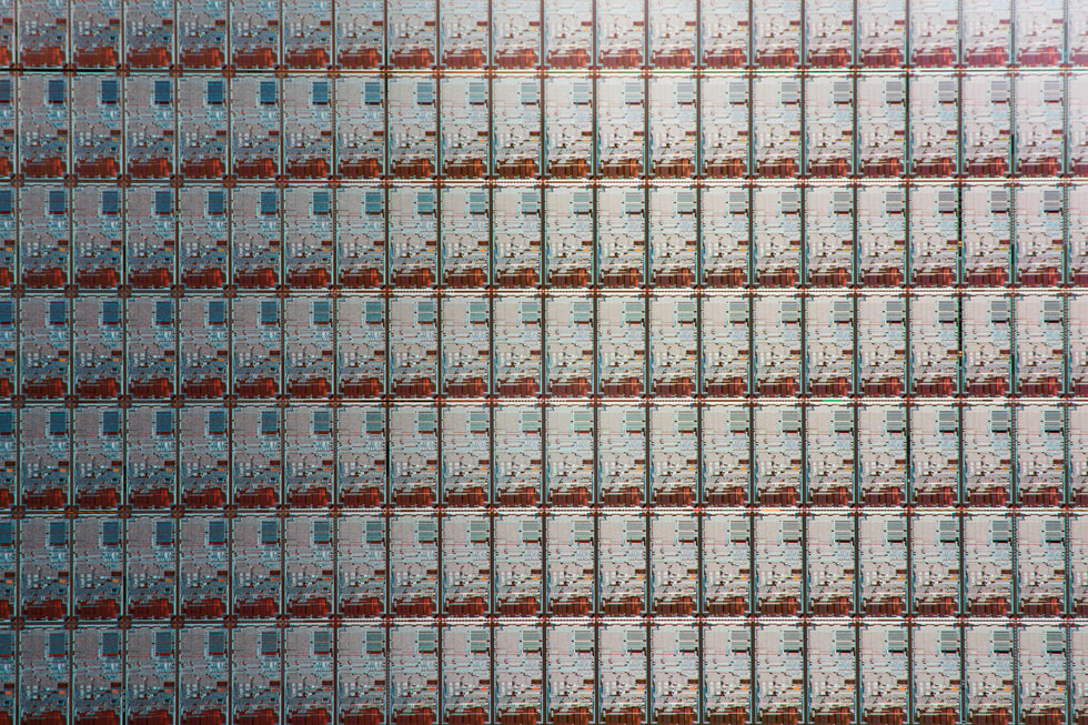 Equipment at Texas Instruments’ semiconductor wafer fabrication plant in Lehi, Utah.