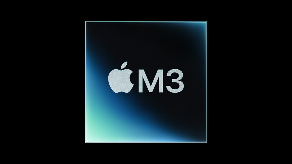 An illustration representing the M3 chip.