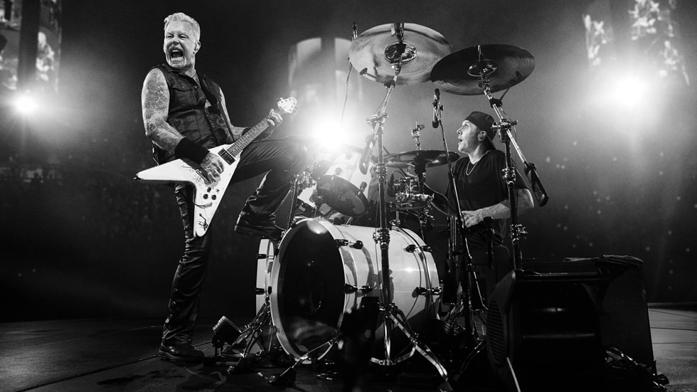 James Hetfield of Metallica.