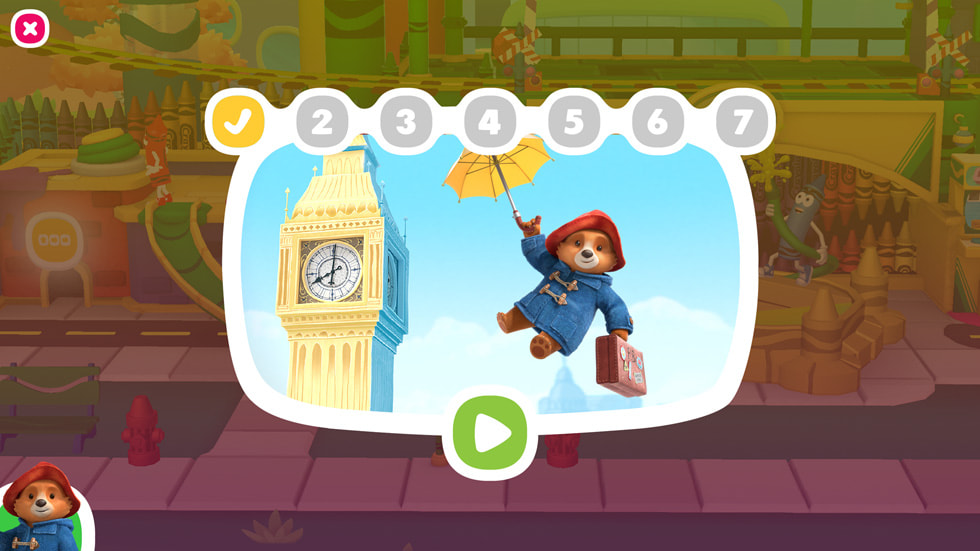 Art from Crayola Create and Play+ by Red Games Co. featuring Paddington.