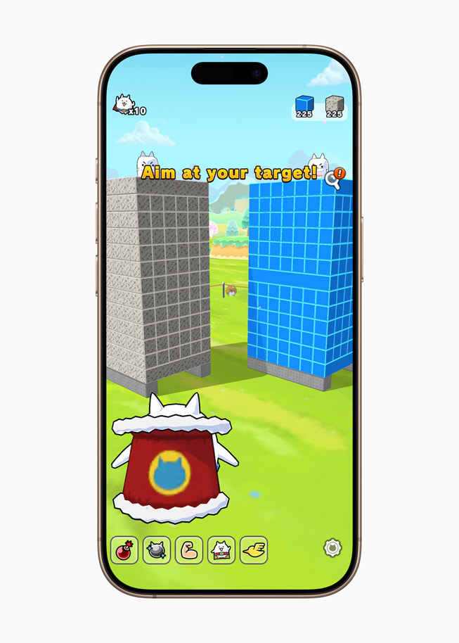 A still from Let’s Go Mightycat! by PONOS Corporation.