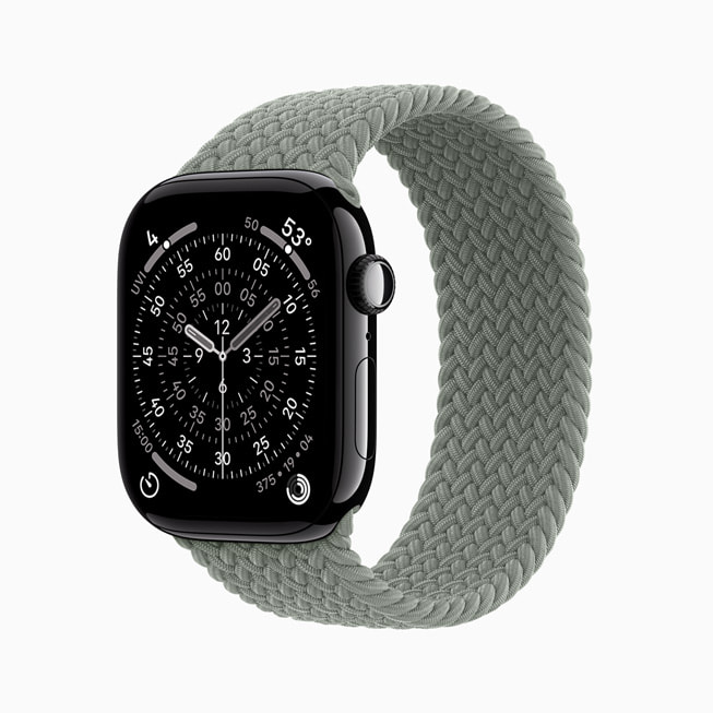 Apple Watch Series 11 is shown in aluminum jet black.