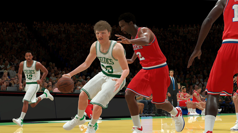 An image still of NBA 2K26 Arcade Edition gameplay.