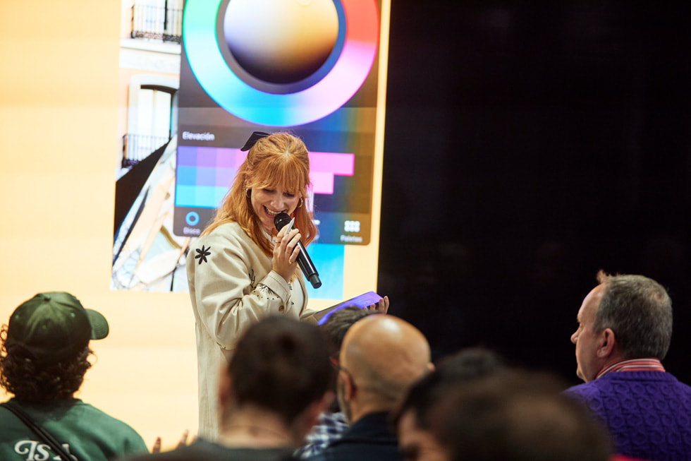 Erea Azurmendi participó en la sesión de Today at Apple.