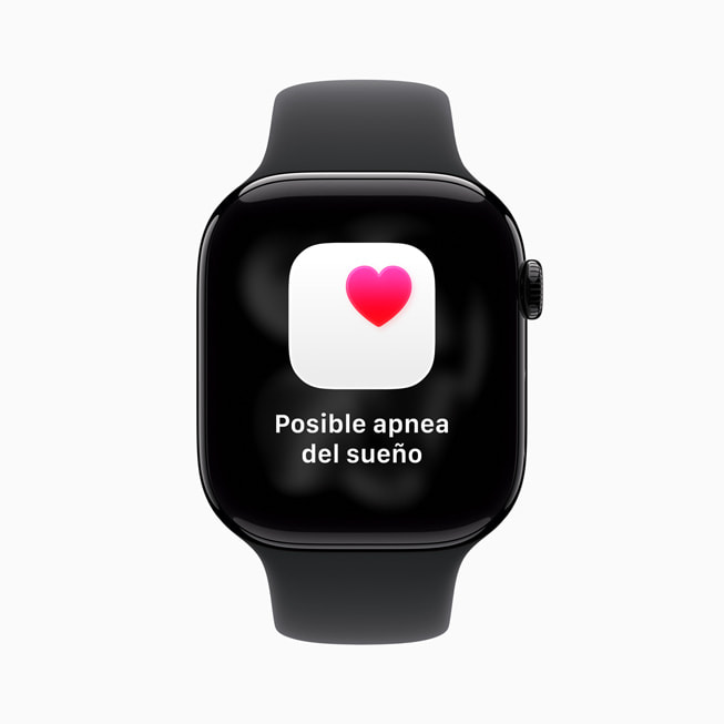 Se muestra la nueva notificación de apnea del sueño en el iPhone 16 Pro y el Apple Watch Series 10.