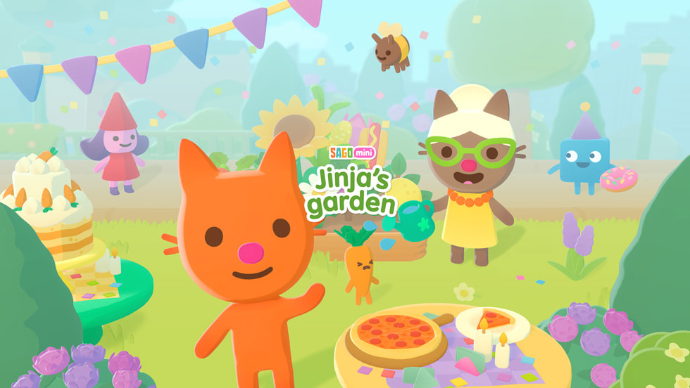 A still from Sago Mini Jinja’s Garden.