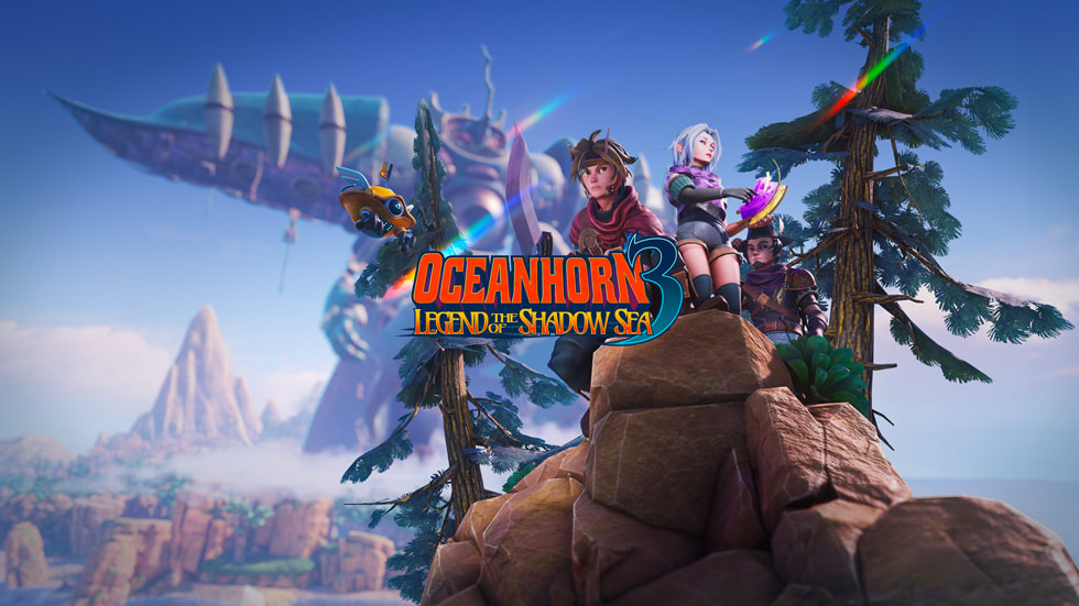 Oceanhorn 3 key art.