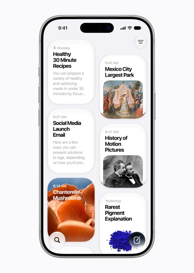 A user’s conversation history is shown in the new dedicated Siri app on iPhone 17 Pro.