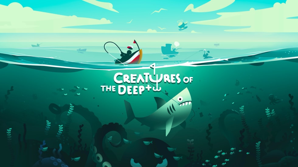 Creatures of the Deep+ key art.