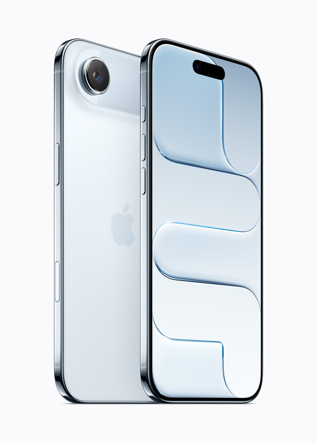iPhone Air is shown from the back and from the back.