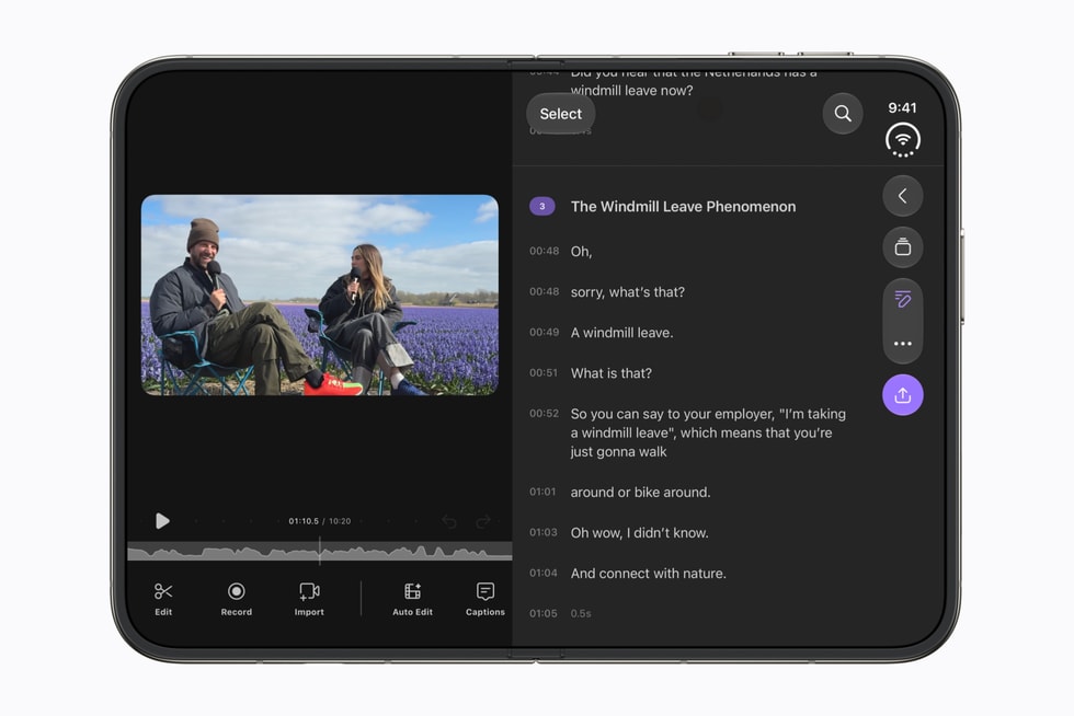 The Detail app interface is shown on iPhone Duo.