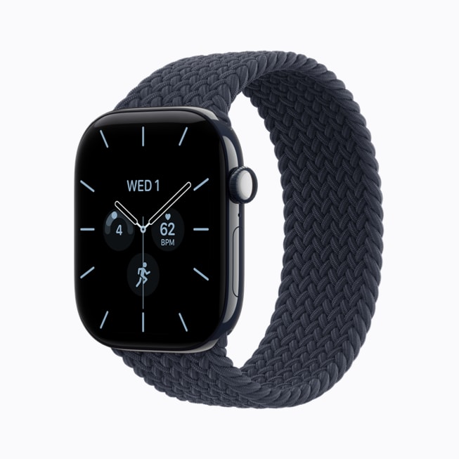 Apple Watch Series 12 in night blue ceramic.