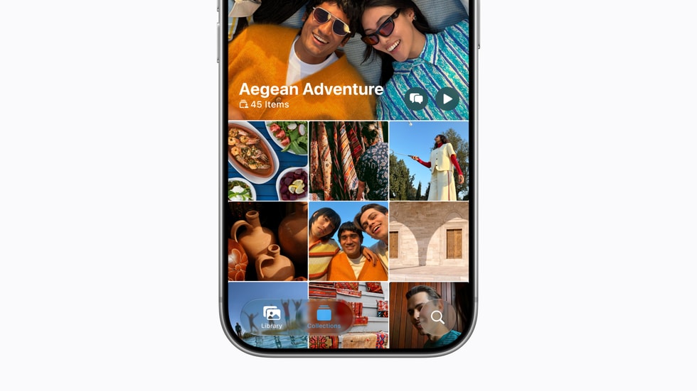 The updated iCloud Shared Albums experience.