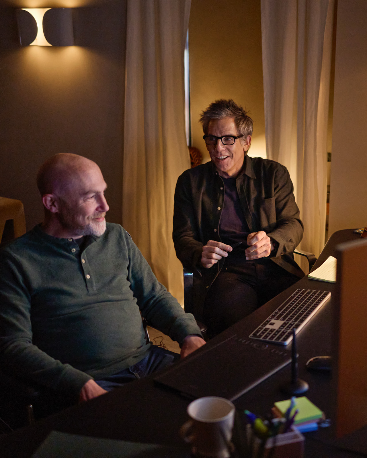 Geoffrey Richman und Ben Stiller von „Severance“.