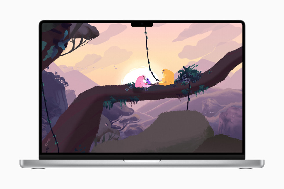Gibbon: Beyond the Trees running on MacBook Pro.