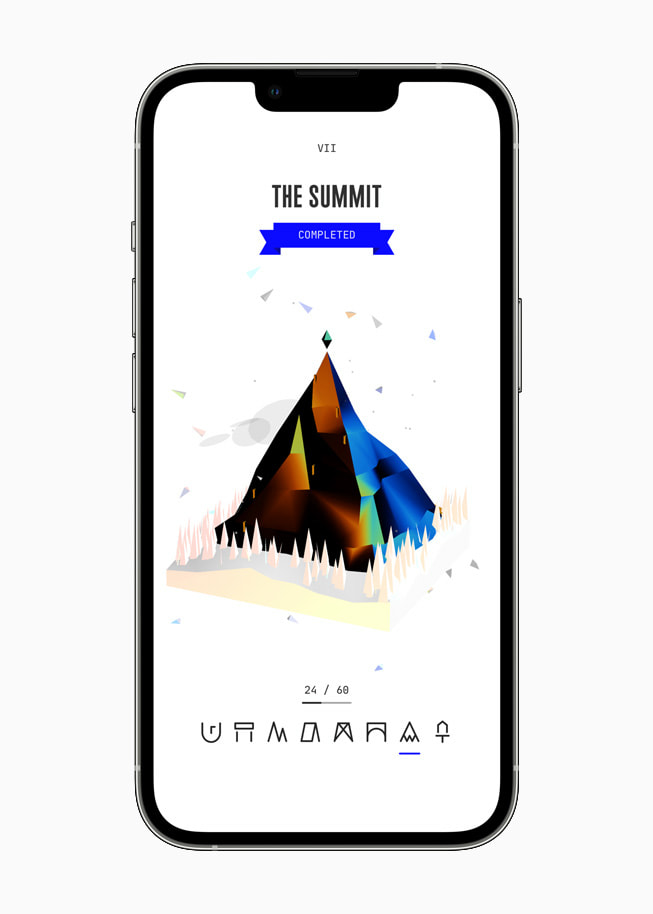 (Not Boring) Habits running on iPhone 13 Pro in silver.