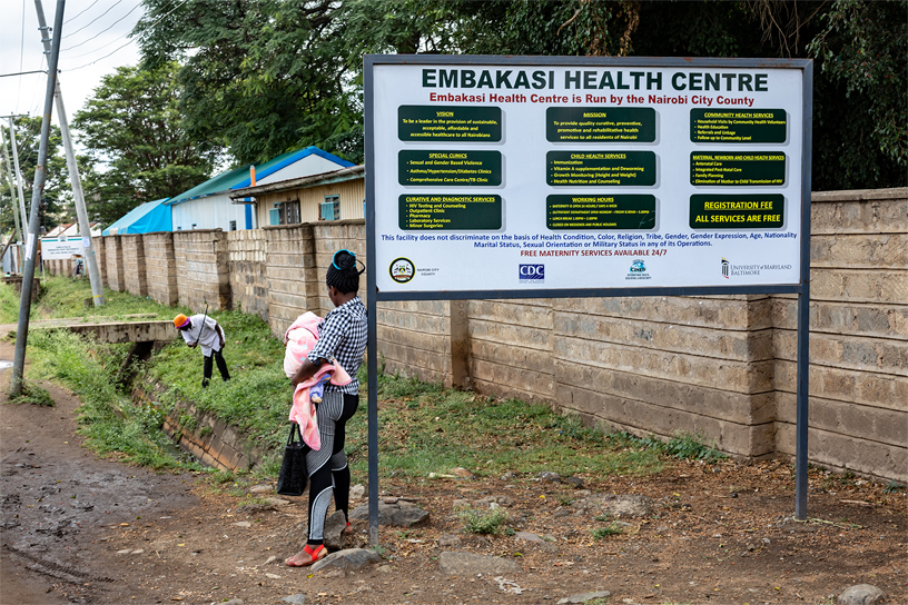 The Embakasi Health Centre.