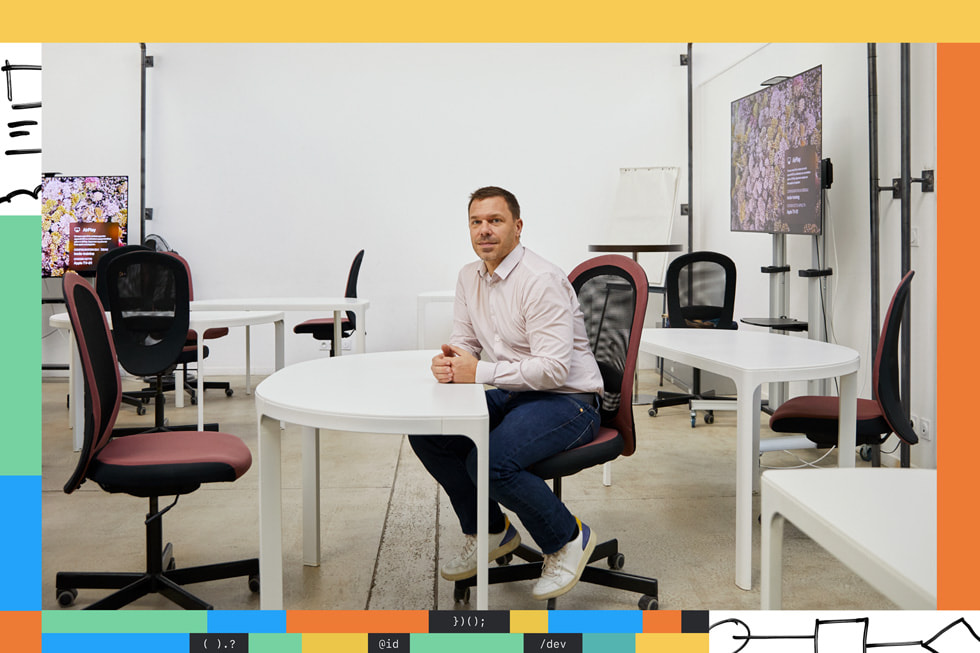 Frédéric Bardeau, president and co-founder of Simplon. 