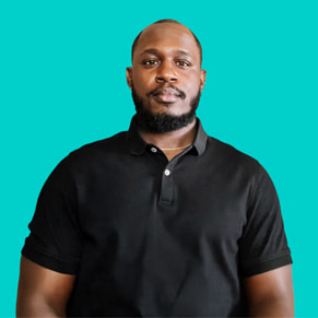 Portrait of Alandis Seals, junior developer and assistant instructor at Ed Farm.