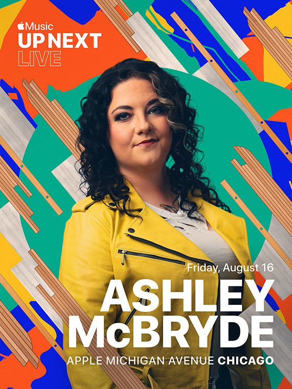 Apple Music Up Next Live featuring Ashley McBryde at Apple Michigan Avenue.