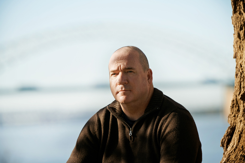 Steve Mills at a park in Memphis, Tennessee.