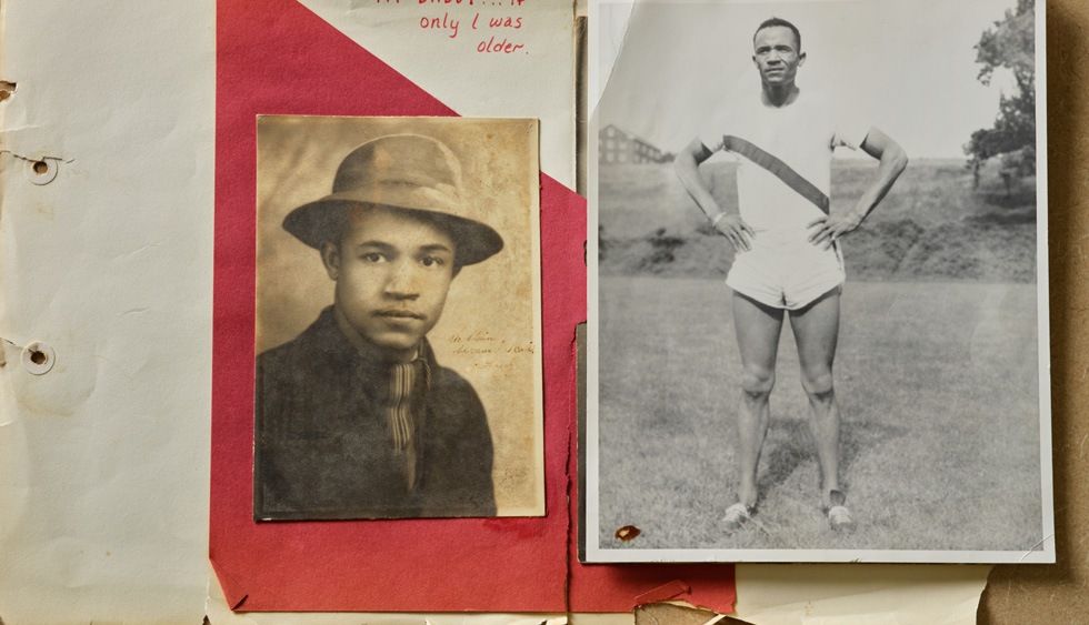 Two photographs of Frederick Thomas II.