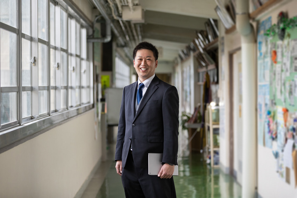 松阪市立久保中学校の湊川祐也氏