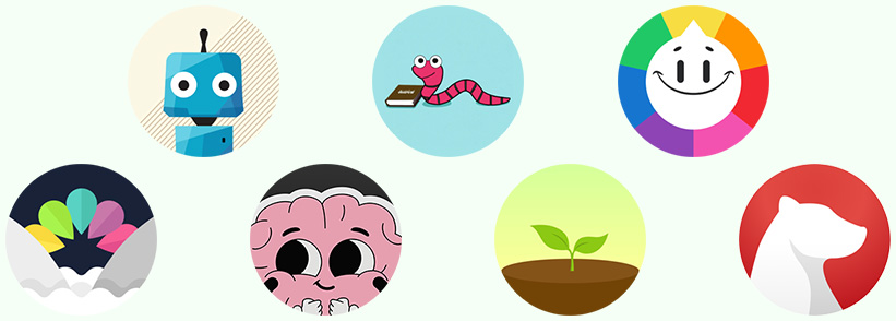 App Store educational app icons