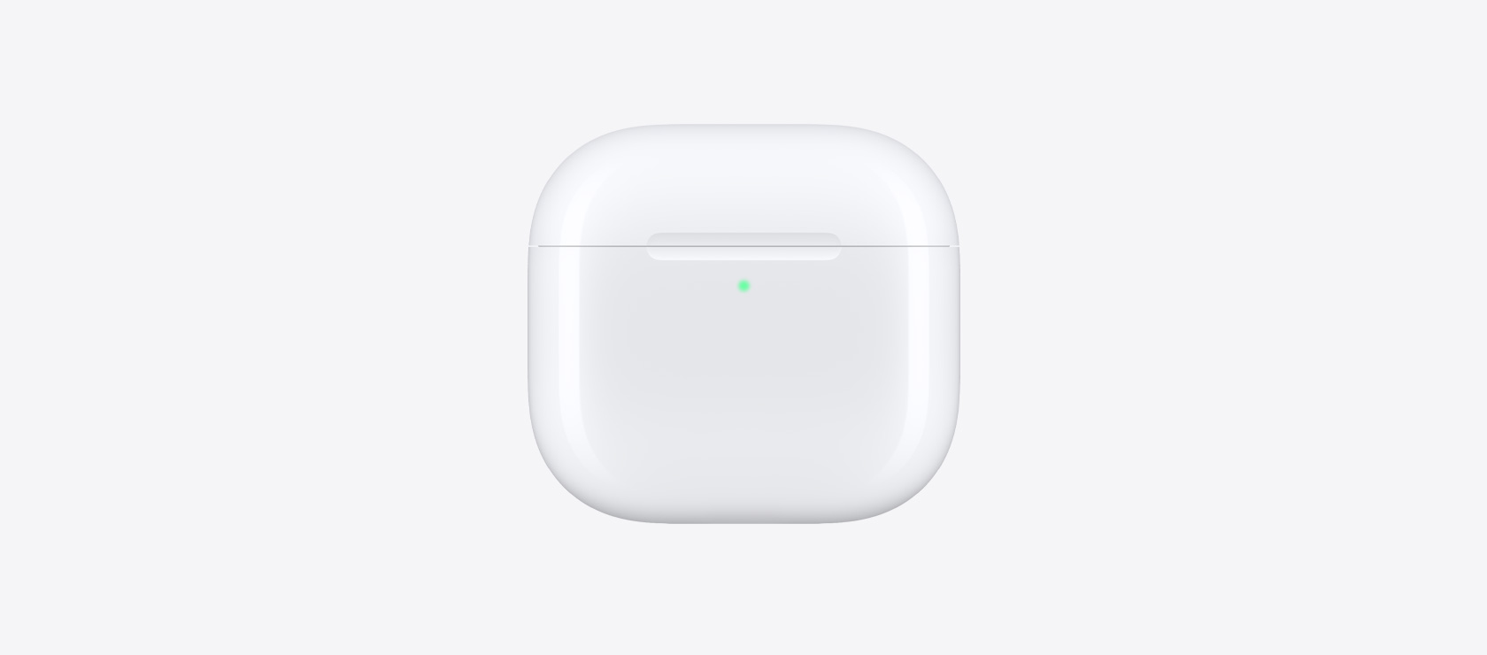 AirPods 5 wireless charging case, white color