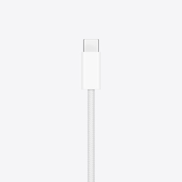 USB-C cable, white color