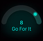 Readiness score of 8, Go For It