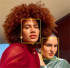 Centreringsfunktion til billeder brugt til at fremhæve personers ansigter